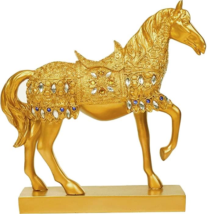 骨董品】 馬運気アップ 置物インテリアオブジェ金運アップ